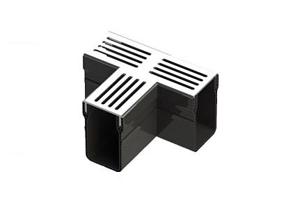 Gardendrain TEE Section Grey 65/100 mm T-stuk grijs