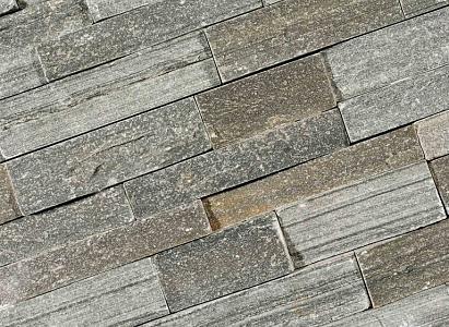 Stone Panels Grey Quarzite 60x15x1,5-2,5 cm (doos à 0,45 m2)