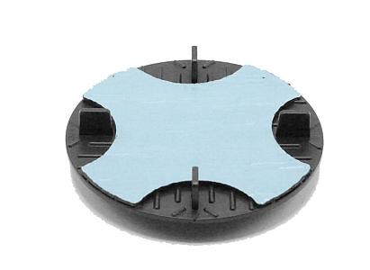 Solidor Bovenplaat 4 taps 3 mm voeg zelfklevend (Sticksol C3/4T)