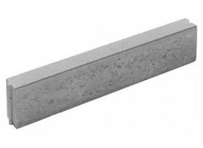 Opsluitband 6x20x100 cm vb Grijs