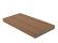 Kantplank composiet houtstructuur 2,3 x 13,8 x 300 cm | Teak.