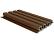 Gevelbekleding castellation PRO35 | 3,3 x 21,5 x 390 cm | Ipe