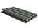 Gevelbekleding castellation PRO35 | 3,3 x 21,5 x 390 cm | Silver Gray.