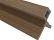 Hoekprofiel castellation t.b.v. gevelbekleding, 7 x 8 x 300 cm | Teak