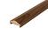 Douglas afdeklat 4,5 x 9,5 x 400 cm - bruin - met piramide dakje