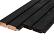 Douglas Rhombus dubbel profiel 2,7 x 14 x 224 cm - zwart - dubbelzijdig - werkende breedte 13,3 cm