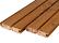 Douglas Rhombus dubbel profiel 2,7 x 14 x 224 cm- bruin - dubbelzijdig - werkende breedte 13,3 cm