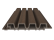 Gevelbekleding castellation PRO35 | 3,3 x 21,5 x 230 cm | Ipe