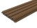 NewTechWood HKC co-extrusie Castellation PRO35 gevelbekleding, 3,3 x 21,5 x 230 cm, Teak.