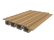 Gevelbekleding castellation PRO35 | 3,3 x 21,5 x 230 cm | Red Cedar