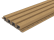 NewTechWood HKC co-extrusie Castellation PRO35 gevelbekleding, 3,3 x 21,5 x 230 cm, Red Cedar.