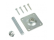 Set voor betonpoer incl. draadstang 100x100mm (verstelbare moer M20) [5mm] Galvanisch verzinkt