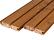 Douglas Rhombus dubbel profiel 2,7 x 14 x 400 cm- bruin - dubbelzijdig - werkende breedte 13,3 cm