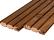 Douglas Rhombus triple profiel 2,7 x 14 x 224 cm - bruin - dubbelzijdig - werkende breedte 13,3 cm