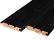 Douglas Rhombus triple profiel 2,7 x 14 x 400 cm - zwart gespoten - dubbelzijdig - werkende breedte 