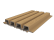NewTechWood HKC co-extrusie Castellation PRO35 gevelbekleding, 3,3 x 21,5 x 390 cm, Red Cedar.
