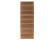 Thermovision Ayous enkelzijdig geschaafd latten paneel, recht horizontaal, 180 x 60 cm.