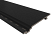 NewTechWood HKC wandbekleding vlak, 1,9 x 18,8 x 300 cm (wb 15,3 cm), Ebony zwart