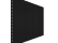 NewTechWood HKC wandbekleding vlak, 1,9 x 18,8 x 400 cm (wb 15,3 cm), Ebony zwart