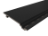 NewTechWood HKC wandbekleding vlak, 1,9 x 18,8 x 400 cm (wb 15,3 cm), Ebony burnt