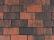 Betonstraatsteen 6 cm rood/zwart komo