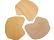 Flagstone per stuk, Golden Leaf, breukruw ca. 5 stuks per m2, 50 stuks per kist