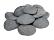 Beach Pebbles antracite 3-6 cm (20kg zak)